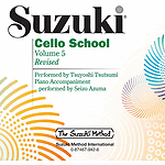 Suzuki Cello School CD Volume 5