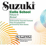 Suzuki Cello School CD Volume 8 (Performed By Tsuyoshi Tsutsumi)