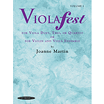 Violafest Volume 1 For Viola Duet Trio Or Quartet Or For Violin And Viola Ensemble