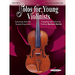 Solos For Young Violinists Violin Part And Piano Acc. Volume 5