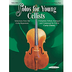 Solos For Young Cellists Volume 2 (Cello Part And Piano Accompaniment)