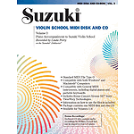 Suzuki Violin School Volume 3 Midi Disks Acc./Cd-Rom