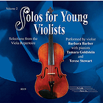 Solos For Young Violists Volume 2 CD