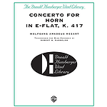 Concerto For Horn In E-Flat