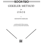 Gekeler Method For Oboe Book 2