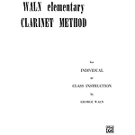 Waln Elementay Clarinet Method