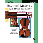 Beautiful Music For Two String Instruments Book II Two Violins