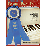 Favorite Piano Duets For Two Players At One Piano Blue Ribbon Series Level Two