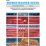 Belwin Master Duets Alto Saxophone Easy Volume 1