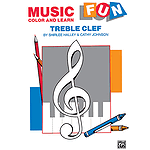 Music Fun Color And Learn Treble Clef