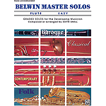Belwin Master Solos Volume 1 (Flute) Easy Piano Acc.