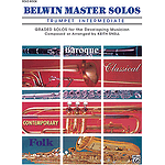 Belwin Master Solos Volume 1 (Trumpet) Intermediate Solo Book Only