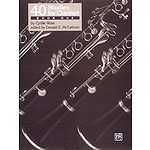 40 Studies For Clarinet Book One Studies 1-20