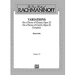 Variations Complete Volume Vi The Piano Works Of Rachmaninoff