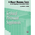 4-Mallet Marimba Solos Keyboard Percussion Supplements