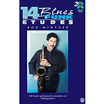 14 Blues & Funk Etudes C Instruments And 2 Cds Flute Guitar Keyboards