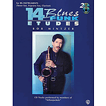 14 Blues & Funk Etudes B-Flat Instruments And 2 CD Tenor Sax Soprano Sax Clarinet