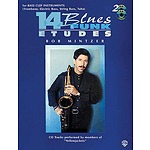 14 Blues & Funk Etudes Bass Clef Instrument Book And 2 Cds Trombone Electric Bass String Bass Tuba