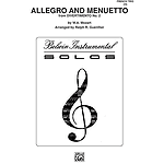 Allegro And Menuetto Flute Trio (With Full Score)