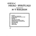 Album Of Negro Spirituals High Voice