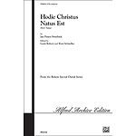 Hodie Christus Natus Est Ssatb Arr. Robert/Schindler