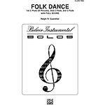Folk Dance Flute Trio With Full Score