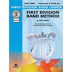 First Division Band Method Part Two Conductor