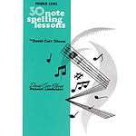 30 Note Spelling Lessons Primer