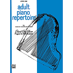 Adult Piano Repertoire Level One