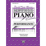 David Carr Glover Method For Piano Performance Level 3