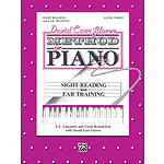 David Carr Glover Method For Piano Sight Reading And Ear Training Level Three