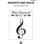Andante And Waltz B-Flat Clarinet Solos (With Piano Accompaniment)
