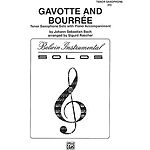 Gavotte And Bouree B-Flat Tenor Saxophone Solos (With Piano Accompaniment)_