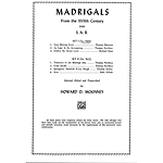 Madrigals Sab Set I (3)