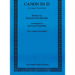 Canon In D  Organ-Piano Duet Arranged By Donald Moore