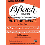 15 Bach Inventions Mallet Instruments In Duet Form