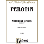 Perotinus Viderunt Omnes Sed. M
