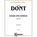 Dont  Etudes And Caprices Opus 35
