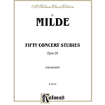 L. Mildfe  Fifty Concert Studies Opus 26 For Bassoon