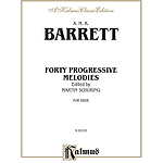 Barret  Forty Progressive Melodies For Oboe