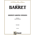 Barret  Sixteen Grand Studies For Oboe