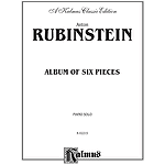 Album Of Six Pieces Anton Rubinstein