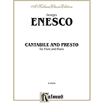 Cantabile And Presto For Flute And Piano