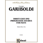 30 Easy And Progressive Studies Volume I (Nos. 1-15)