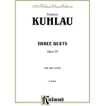 Three Duets For Two Flutes Op. 10