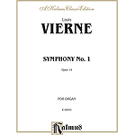 Louis Vierne  Symphony No.1 For Organ (Opus 14)