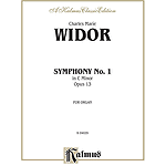 Symphony No. 1 In C Minor Op.13 (Widor)
