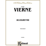 Vierne Allegetto For Organ O