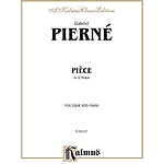 Pierne Piece In G Minor Oboe O