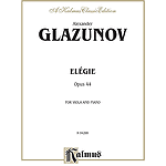 Glazounov Elegie Viola Op. 44 V